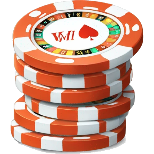 casino chips with the name winlife emoji