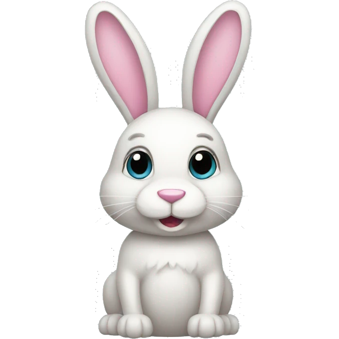 easter bunny skinny emoji