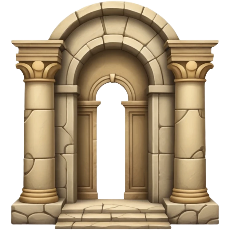 two pillar castle emoji