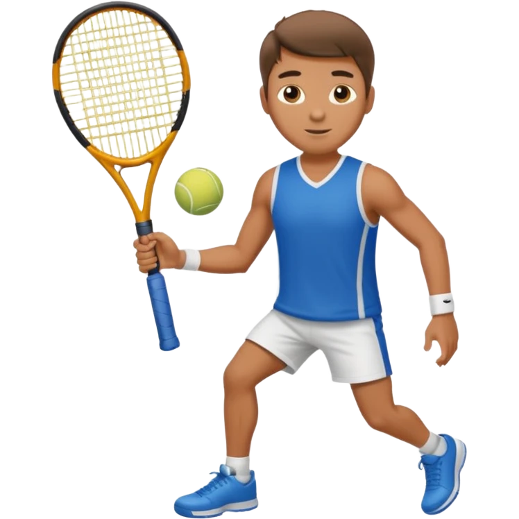 male tennis player emoji