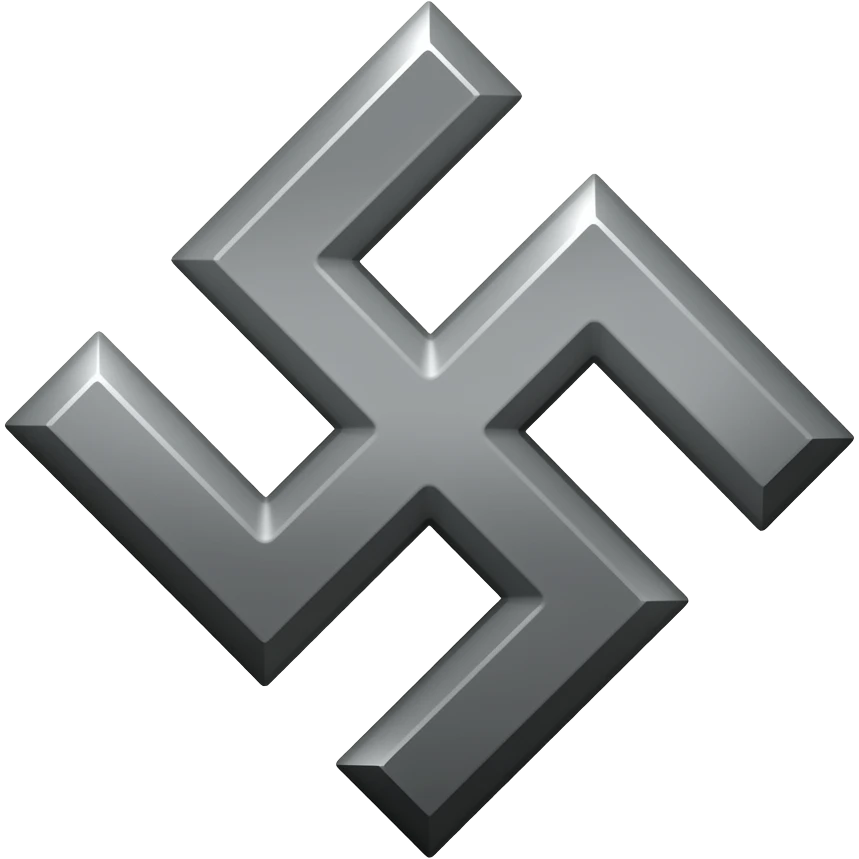 detailed german military symbol emoji