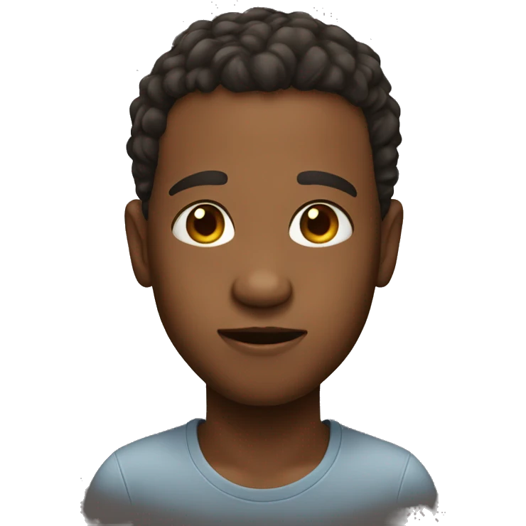 Big head boy emoji