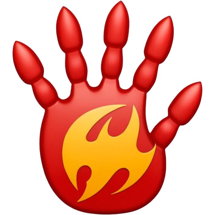 Claw scratch mark emoji