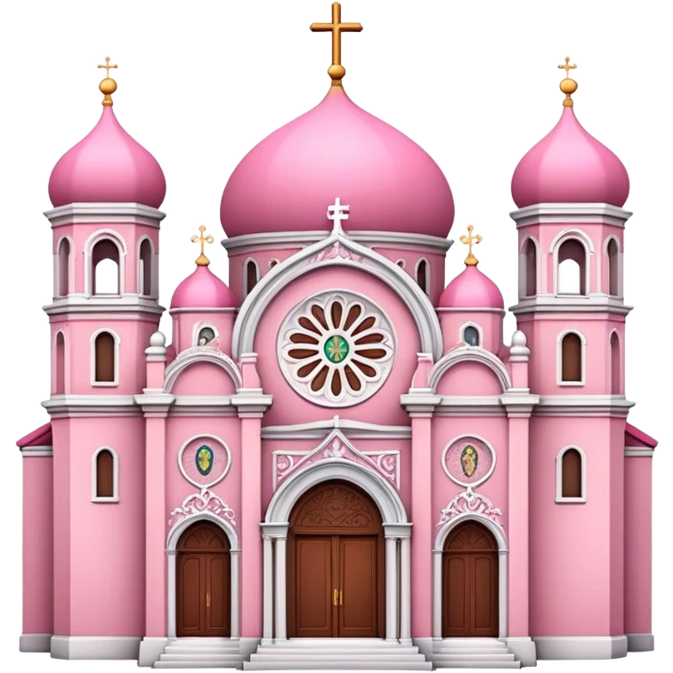 Iglesia rosita  emoji