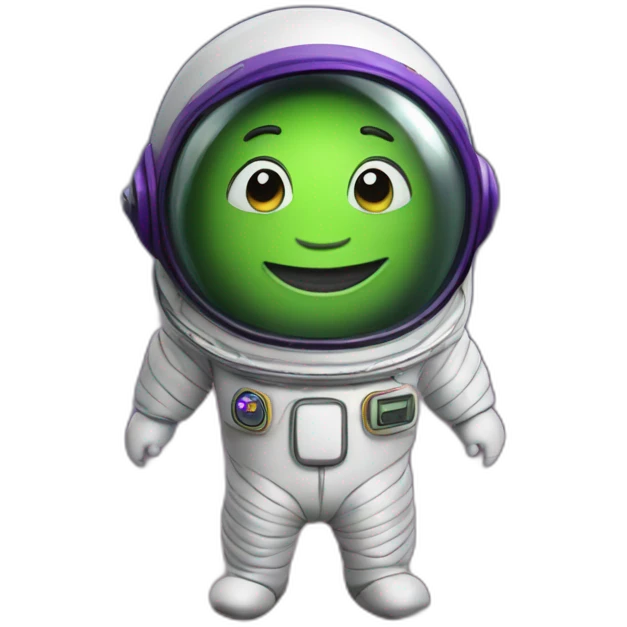 eggplant in a spacesuit emoji