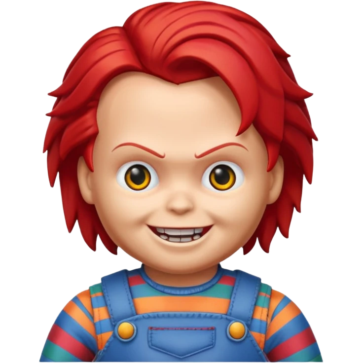 Un emojin de chuky emoji