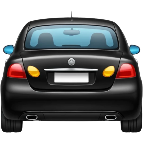 mach mir ein auto von hinten emoji