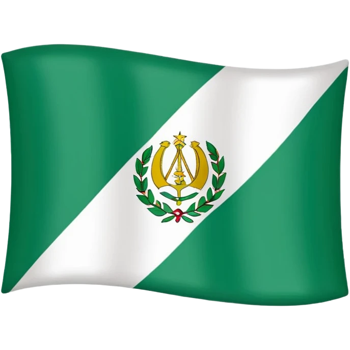 Un emoji de la bandera de Andalucia del este estilo 🇪🇸 emoji