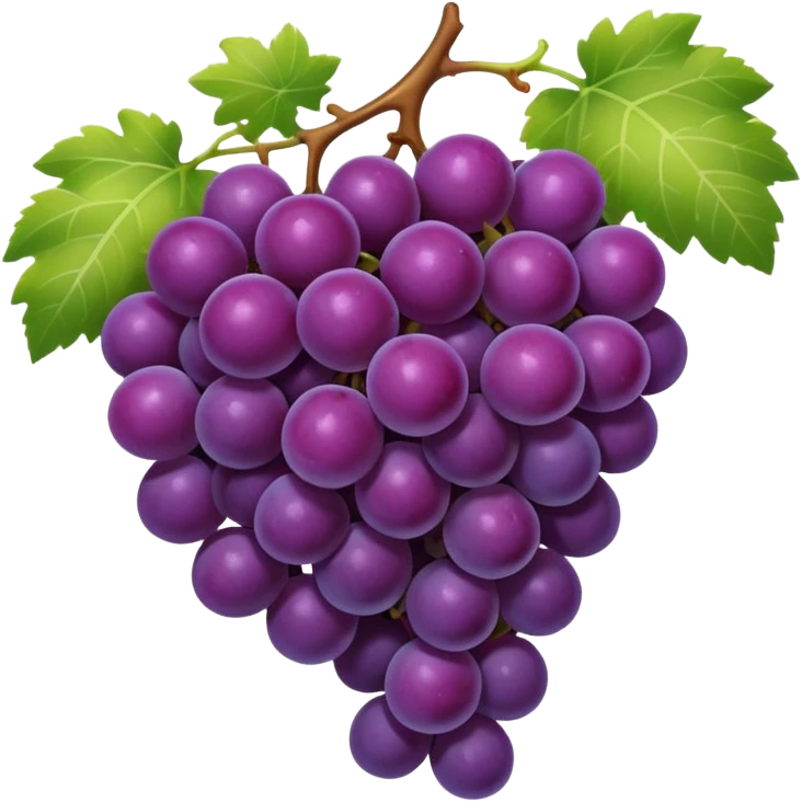 purple grapes emoji