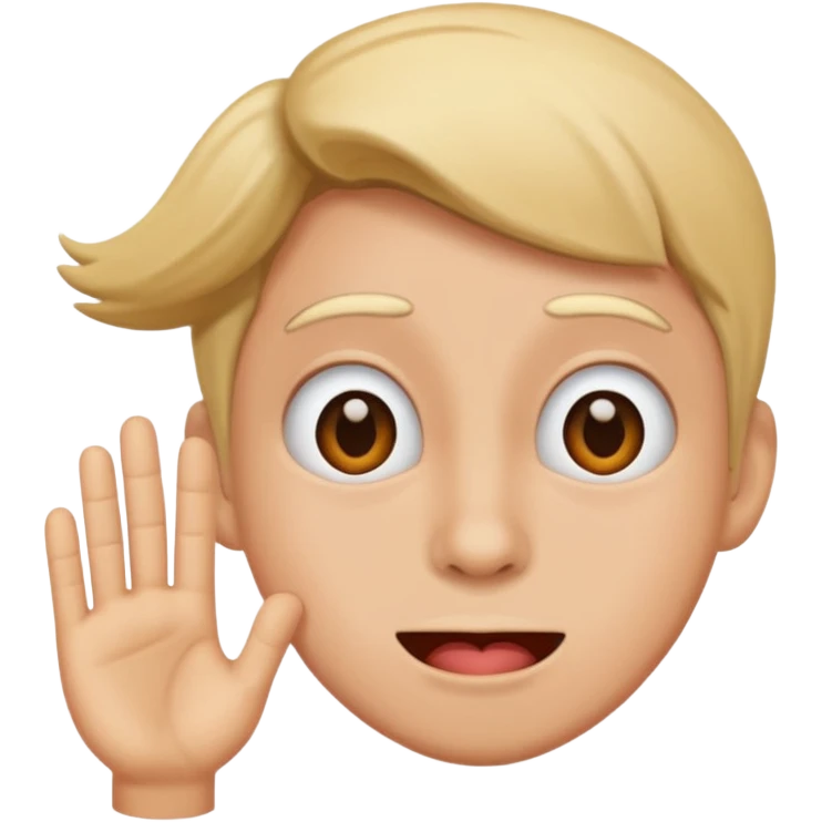 Stupid person emoji