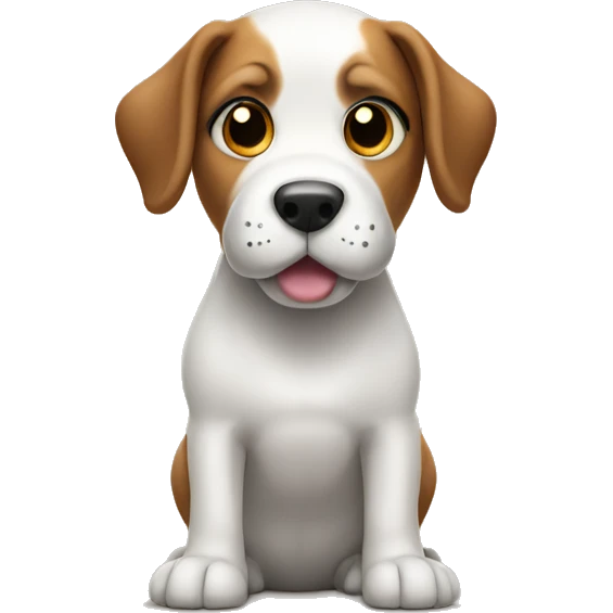 dog standing emoji