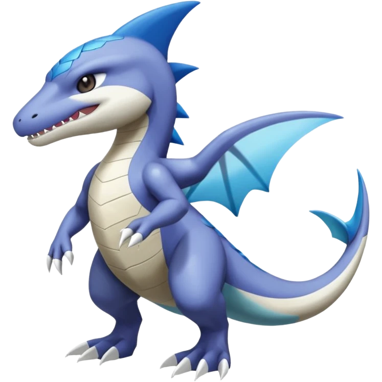 Shiny Koraidon-Latios-Marowak-Gabite-Fakémon-hybrid-creature (full body)  emoji