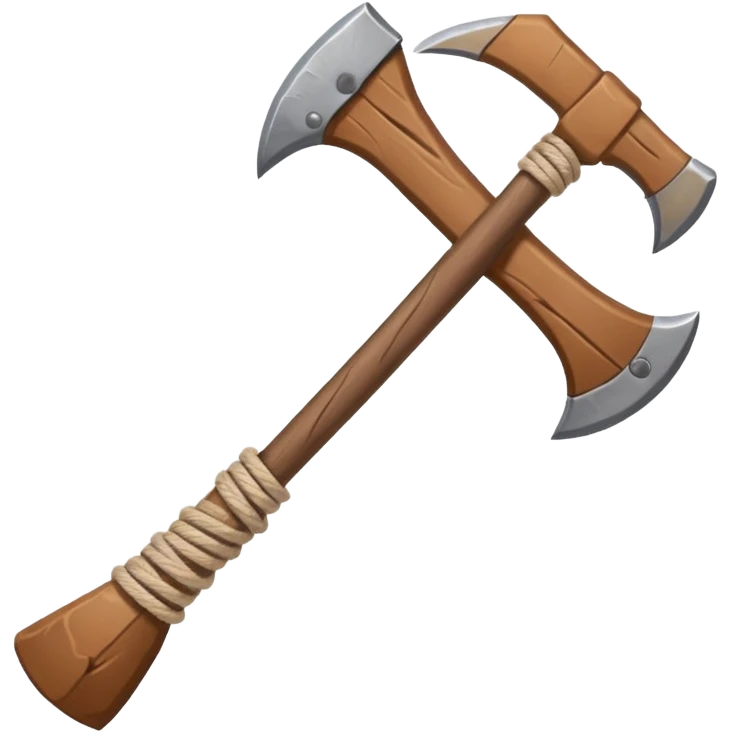 stone ax tied with string emoji