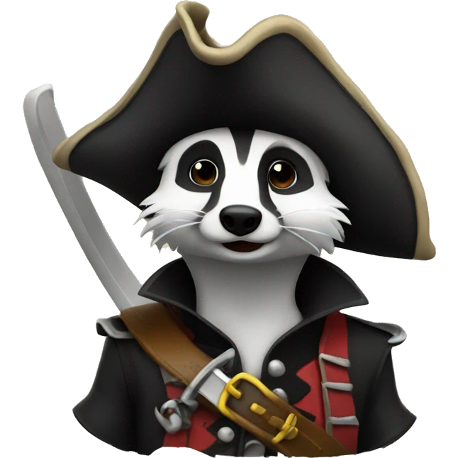 Badger Pirate emoji