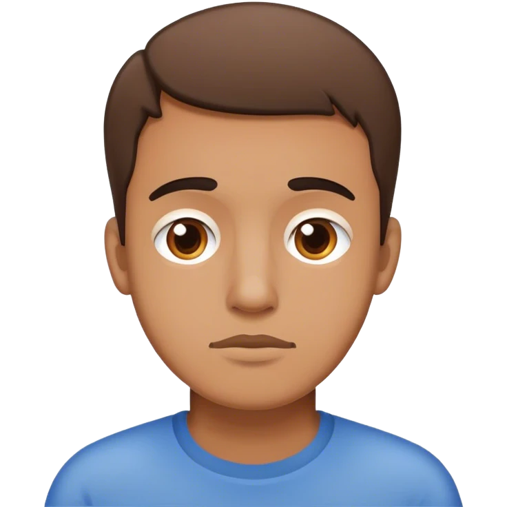 Autistic man emoji