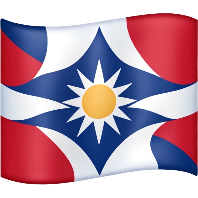 Cherokee indian flag emoji