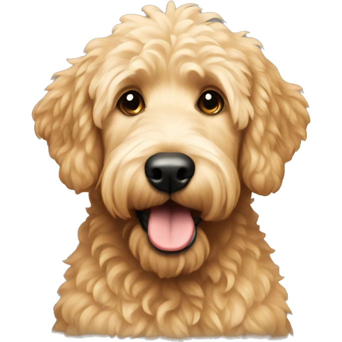Golden doodle emoji