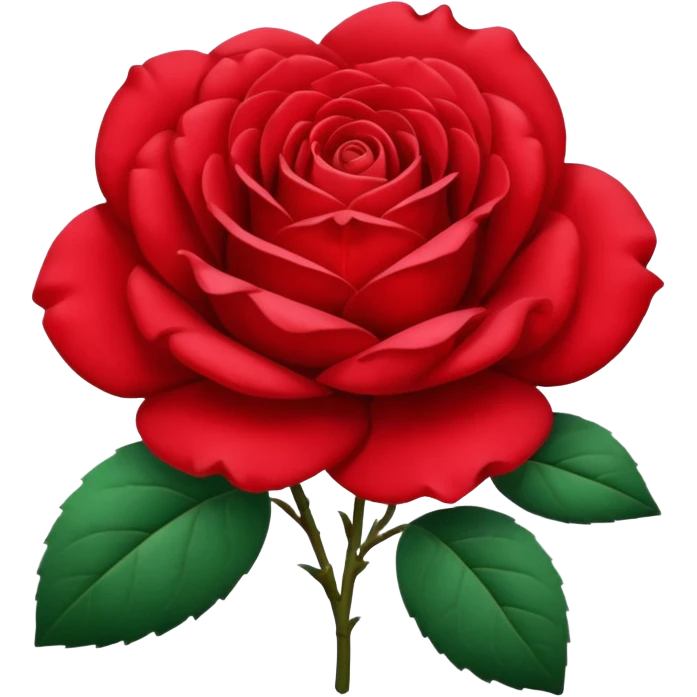 rosa natalizie emoji