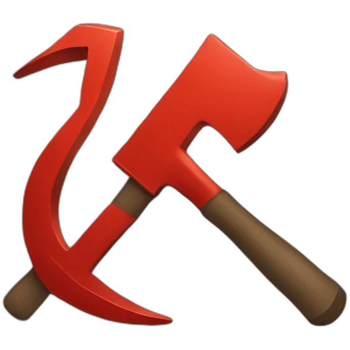 Hammer and sickle emoji