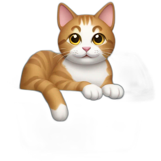 cat in litter box emoji