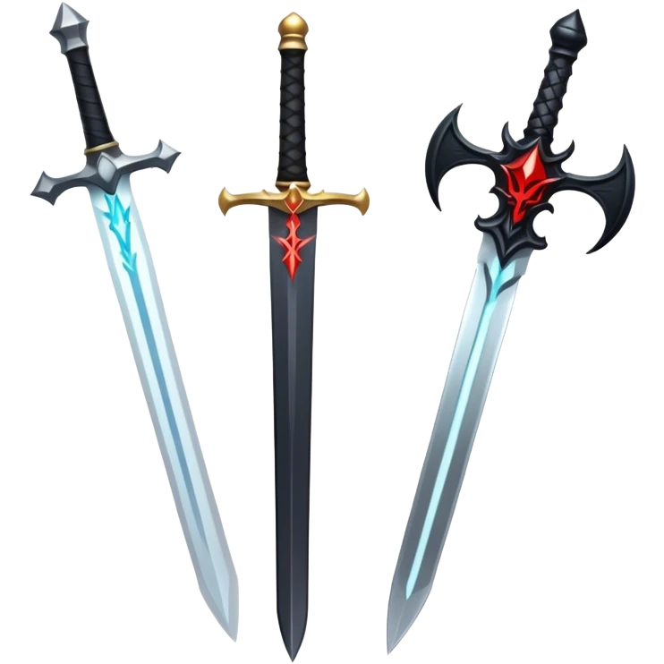 Angel x devil sword  emoji