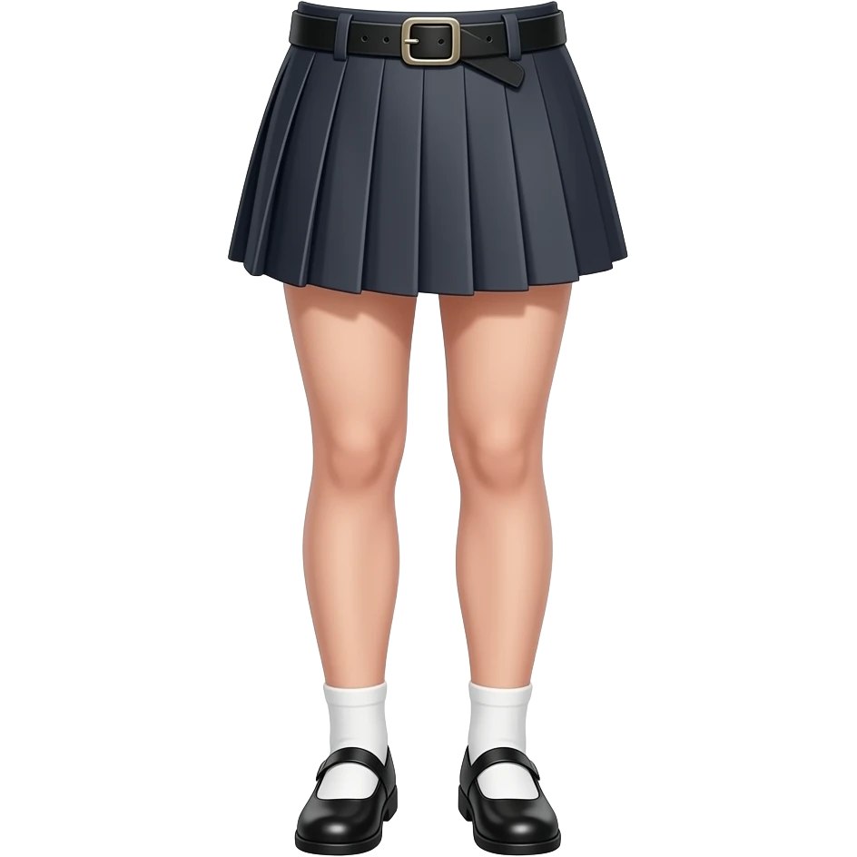 GIRLS WEAR SKIRT LEGS emoji