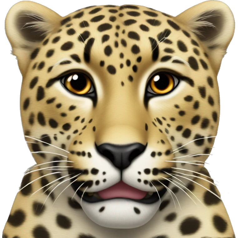 Leopard￼ heart  emoji