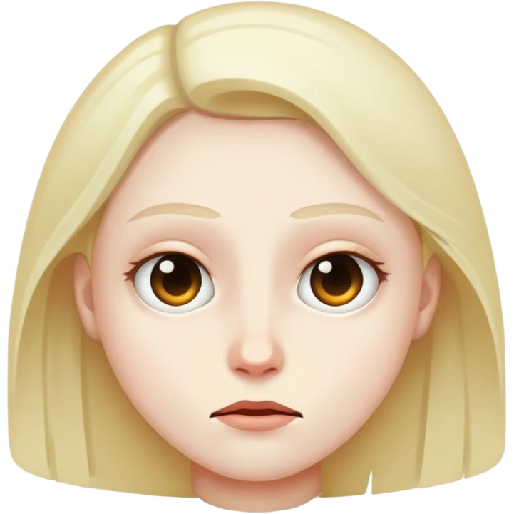 Cara de no me mires que no te quiero ver emoji