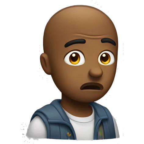 Confused emoji