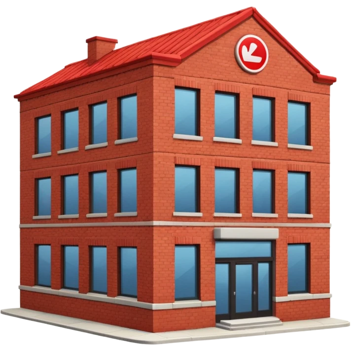 pick-up point building emoji