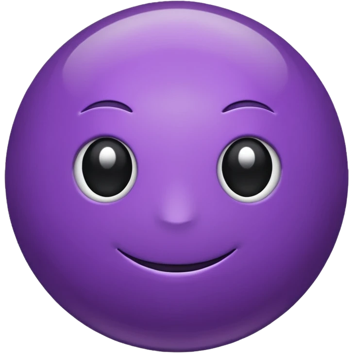 Purple 🙈 emoji