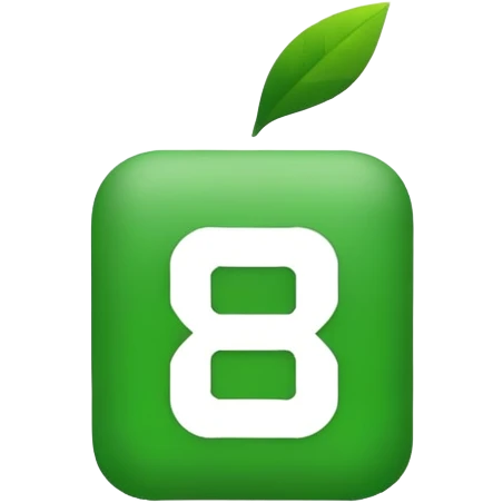 generate the roblox logo but its green emoji