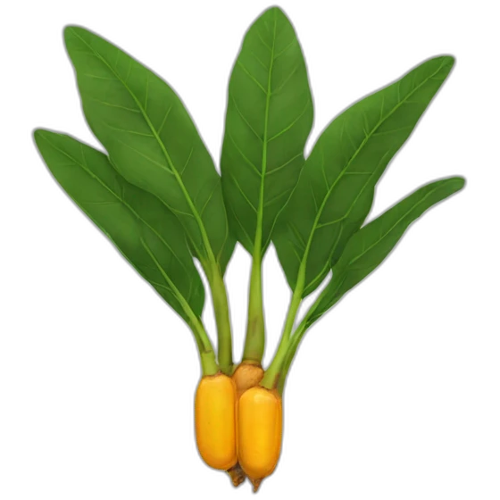 Tumeric root emoji