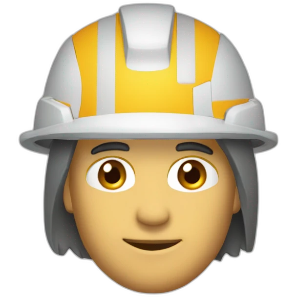 abogado-con-casco-blanco-de-construcción emoji