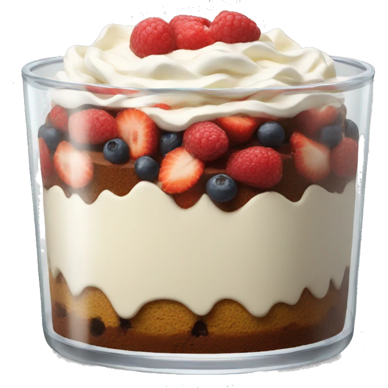trifle without glass emoji