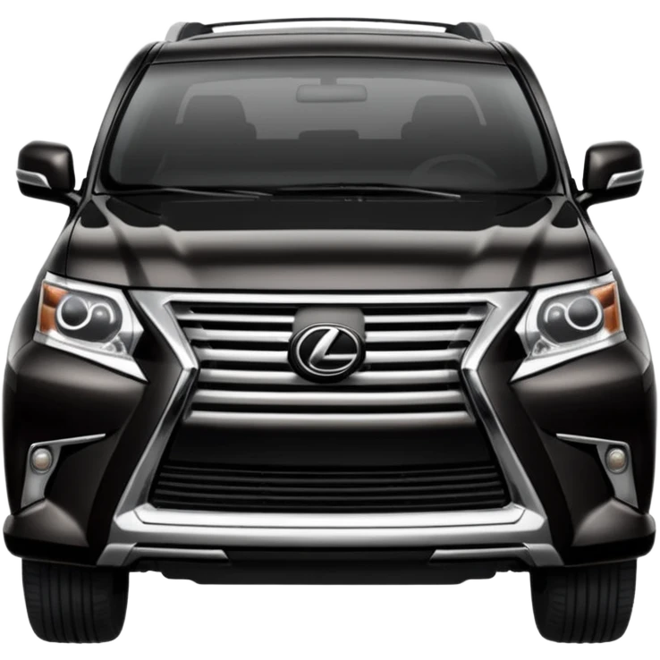 Black Lexus gx  emoji