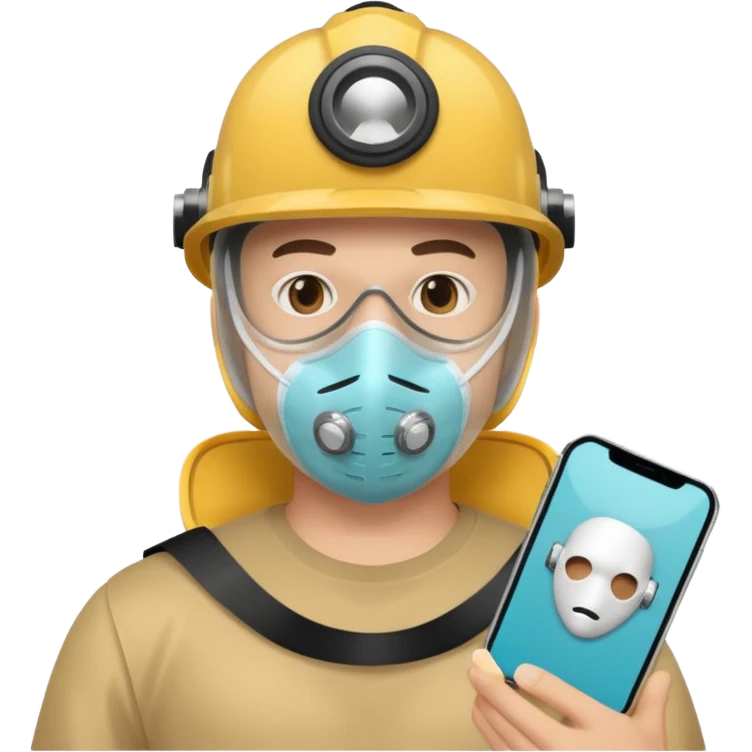 Flashman meme wearing n95 mask emoji