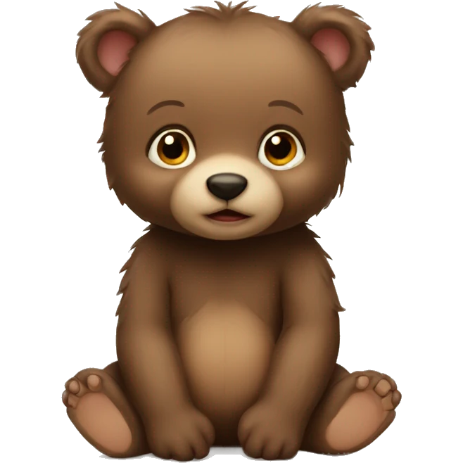 Baby bear emoji