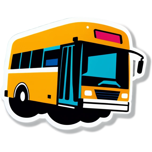A person underneath a bus fixing  emoji