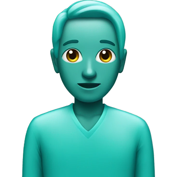 turquoise empathy logo emoji
