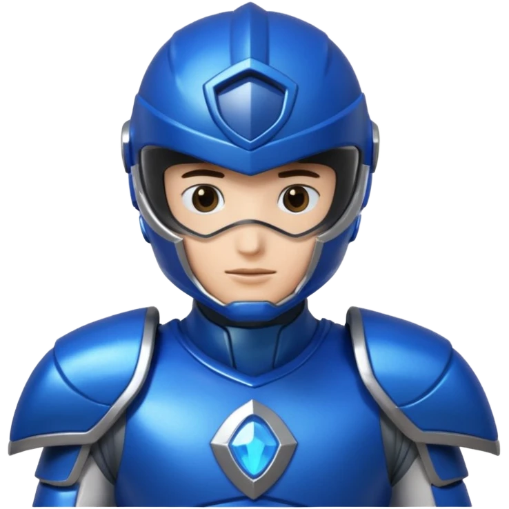 Spd blue power ranger emoji