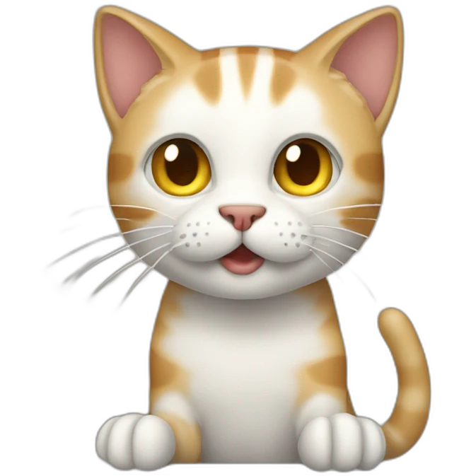 Cat squeleton emoji