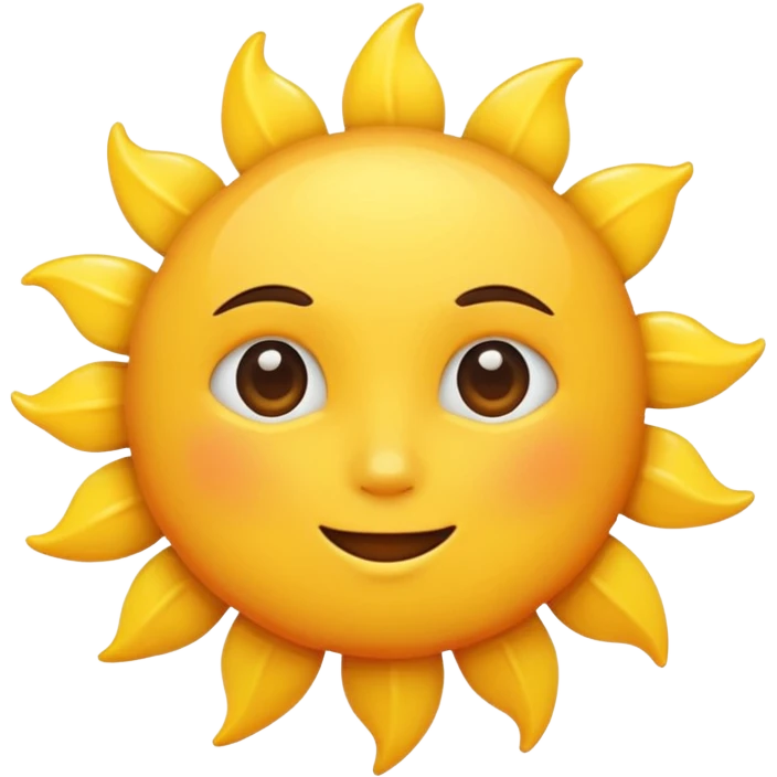 güneş emoji