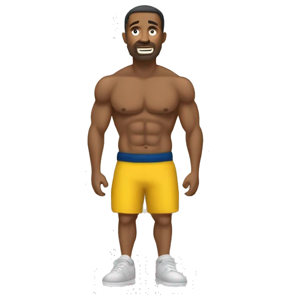 caiesthenic, a man do pull up bar emoji