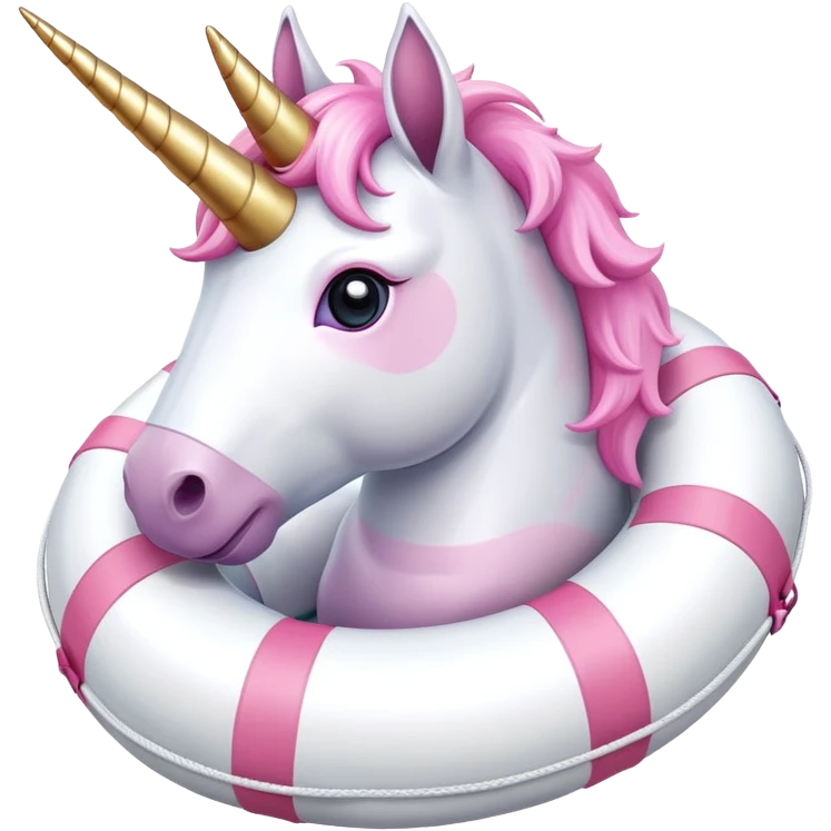 Unicorn Lifebuoy emoji