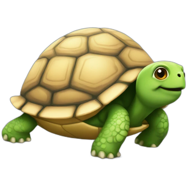turtle with a house on its back emoji