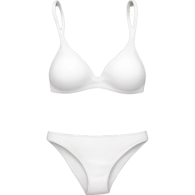 White bikini  emoji