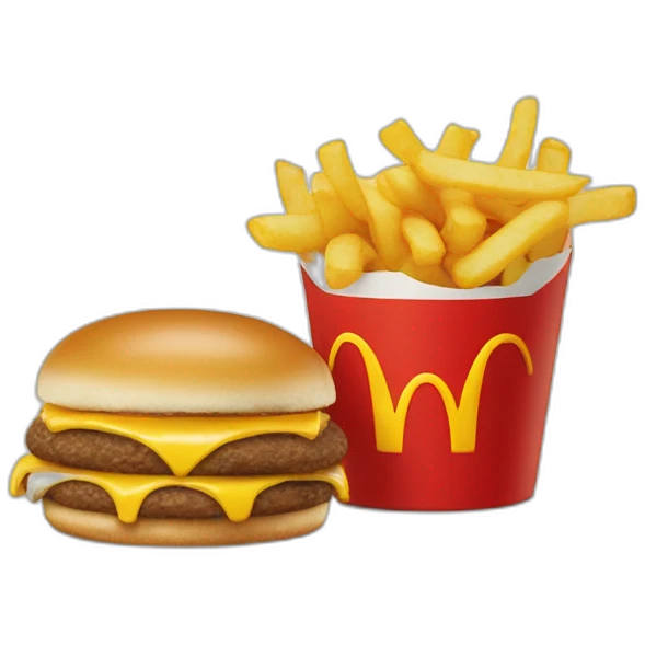 Menu mcdo emoji