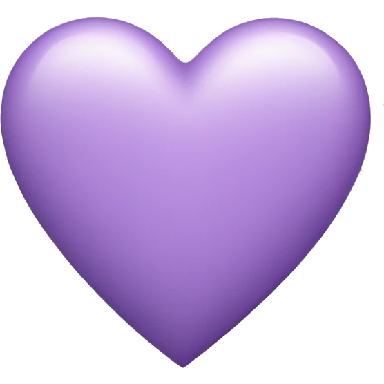light purple heart emoji