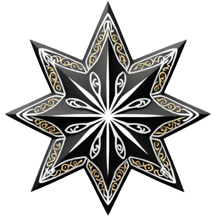  calligraphy star drawing emoji